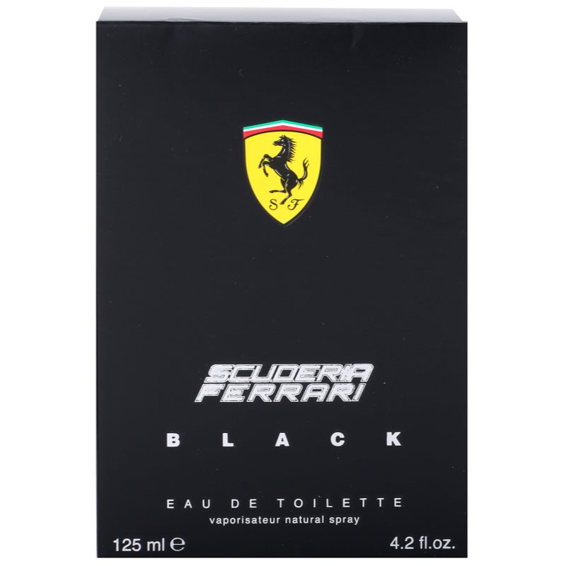 Ferrari Scuderia Ferrari Black Eau De Toilette For Men 125 Ml