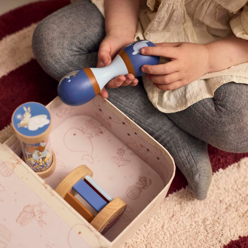 FILIBABBA Play Set My First Wooden Sensory Toys sada pro děti 6m+ 3 ks (obrázek 4)