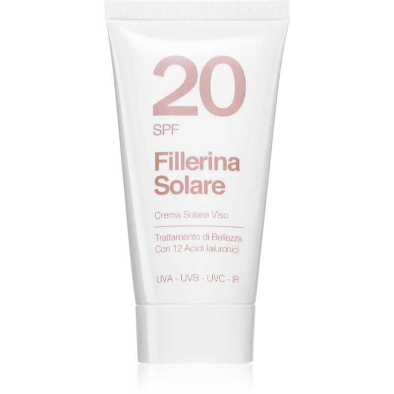 Fillerina Sun Beauty Face Sun Cream facial sunscreen SPF 20 50 ml