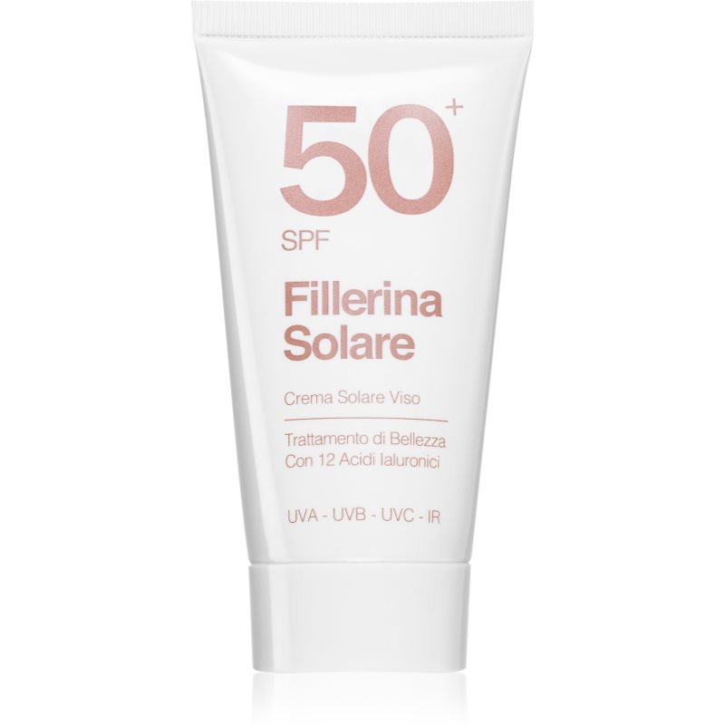 Fillerina Sun Beauty Crema Solare Viso Facial Sunscreen SPF 50 50 Ml