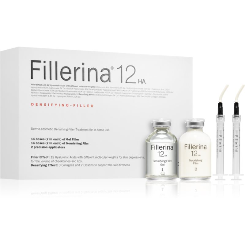Fillerina Densifying Filler Grade 4 veido priežiūros priemonė raukšles užpildanti priemonė 2x30 ml