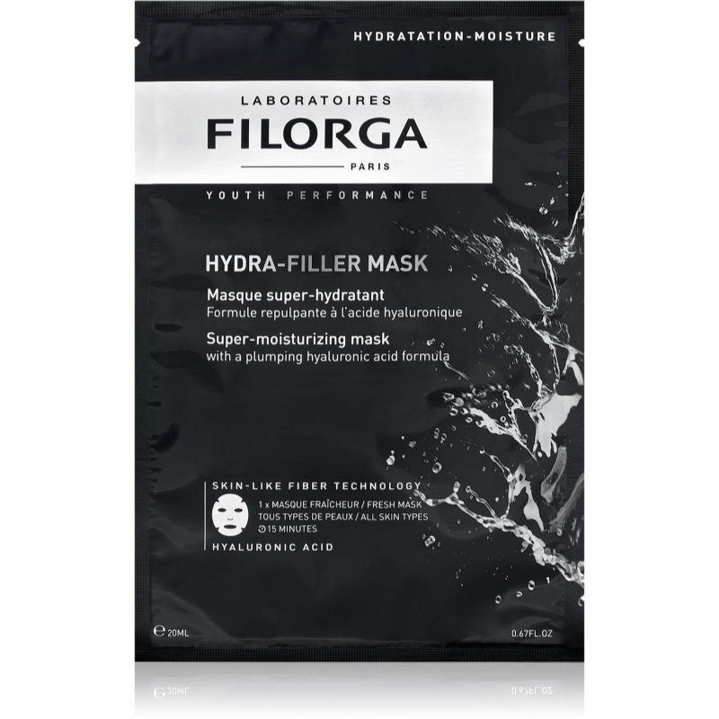 Filorga Hydra Filler drėkinamoji veido kaukė su hialurono rūgštimi 1 vnt.