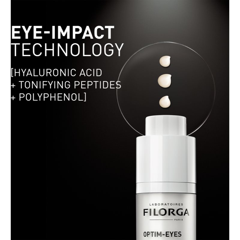 FILORGA OPTIM-EYES Eye Treatment To Treat Wrinkles, Puffiness And Dark Circles 15 Ml