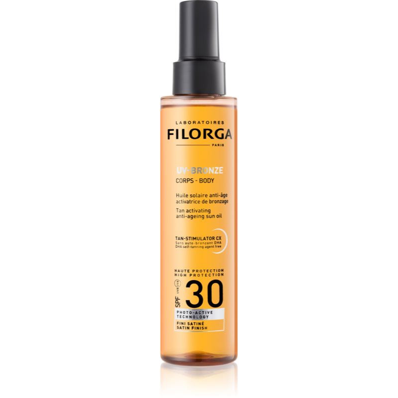 

FILORGA UV-Bronze захисна олійка для підтримки засмаги SPF 30