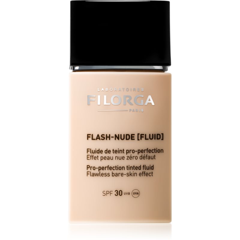Filorga Flash Nude [Fluid] odos išvaizdą tobulinantis fluidas su atspalviu SPF 30 atspalvis 01 Nude Beige 30 ml