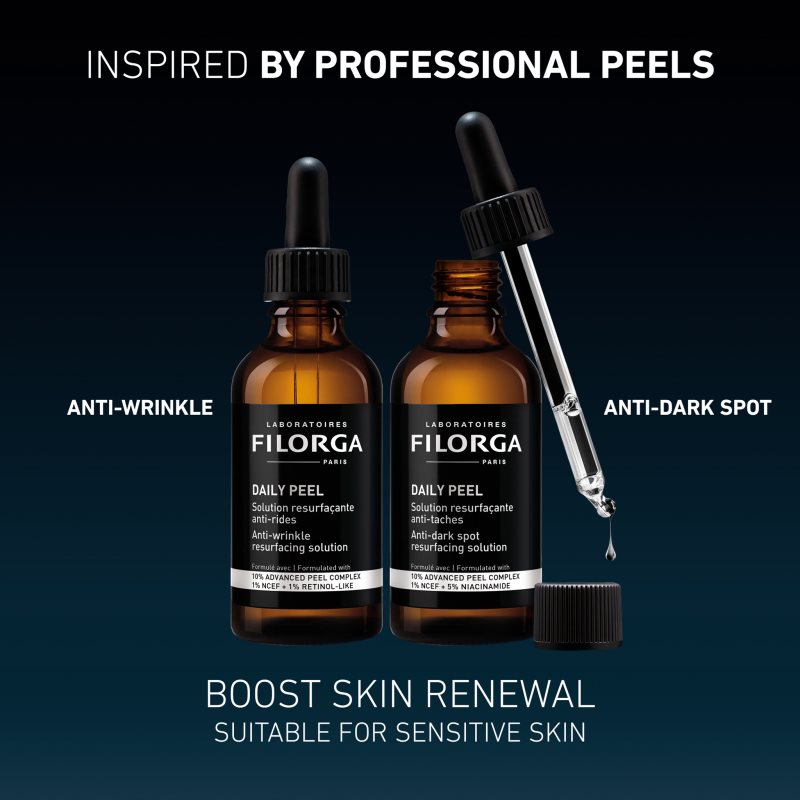 FILORGA DAILY PEEL ANTI-WRINKLE peeling proti vráskám 50 ml (obrázek 9)