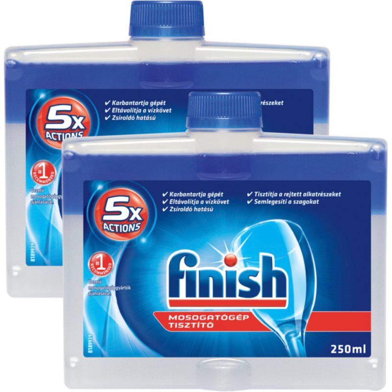 Finish Dishwasher Cleaner Original indaplovių valiklis DVIEJŲ VIENETŲ PAKUOTĖ