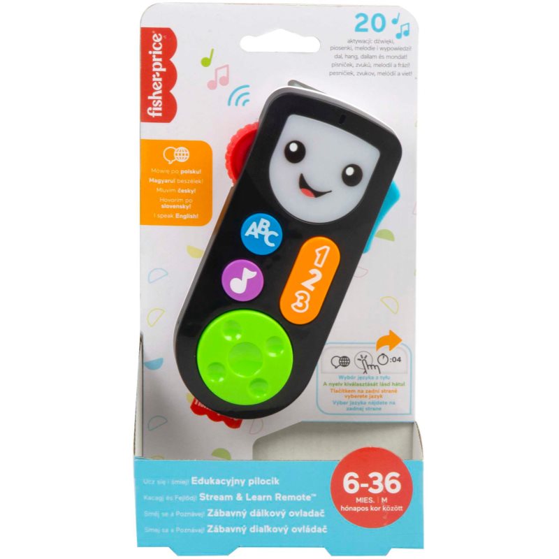 Fisher-Price Stream & Learn Remote aktivity hračka 1 ks (obrázek 6)