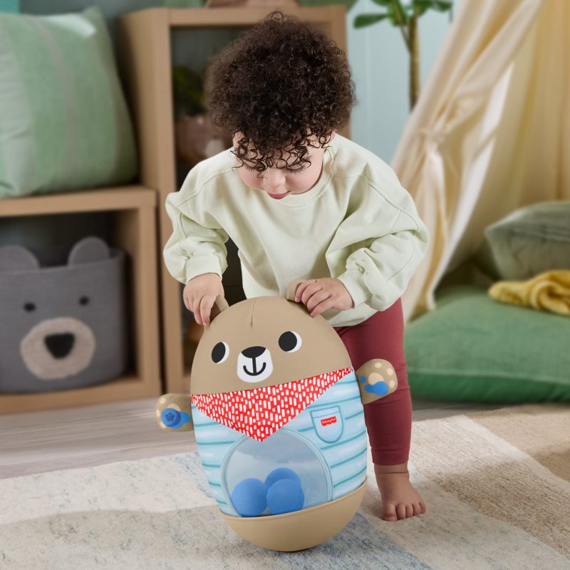 Fisher-Price Roly-Poly Activity Toy Bear houpací hračka 1 ks (obrázek 4)