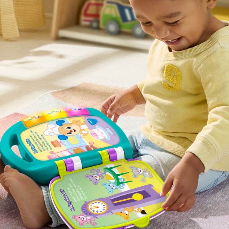 Fisher-Price Musical Book Czech Version kontrastierendes Lehrbuch 1 St. (Bild 5)