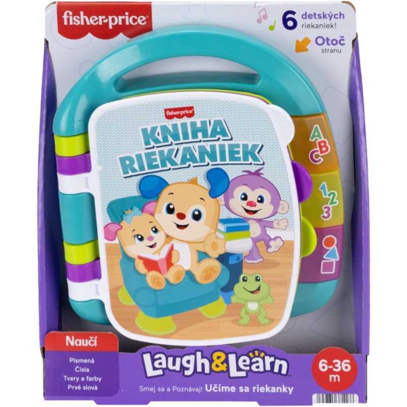 Fisher-Price Musical Book Czech Version kontrastierendes Lehrbuch 1 St. (Bild 6)