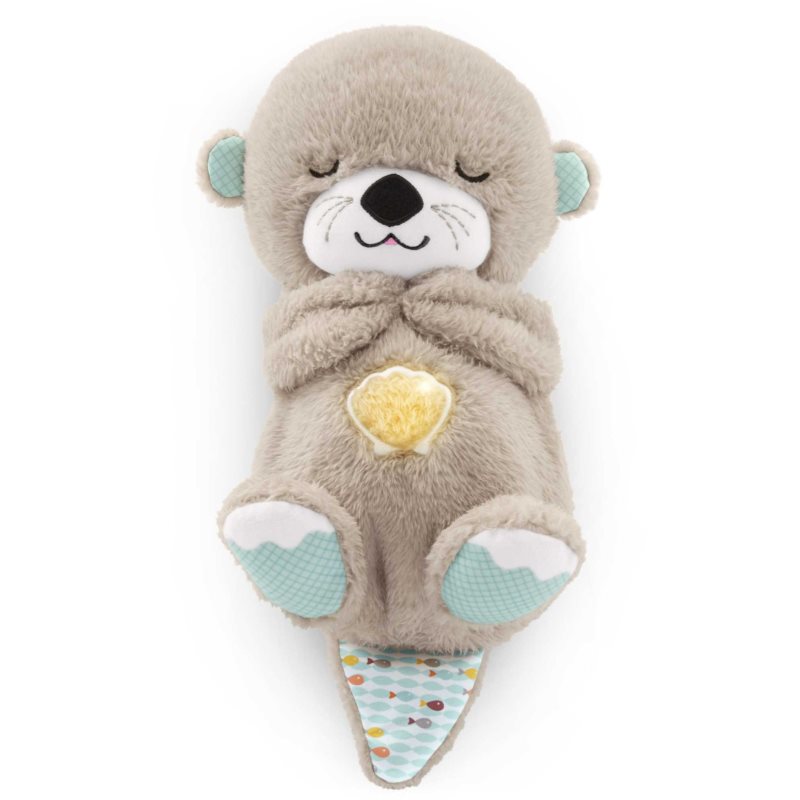 Fisher-Price Soothe & Settle Otter plyšová hračka s melodií 1 ks
