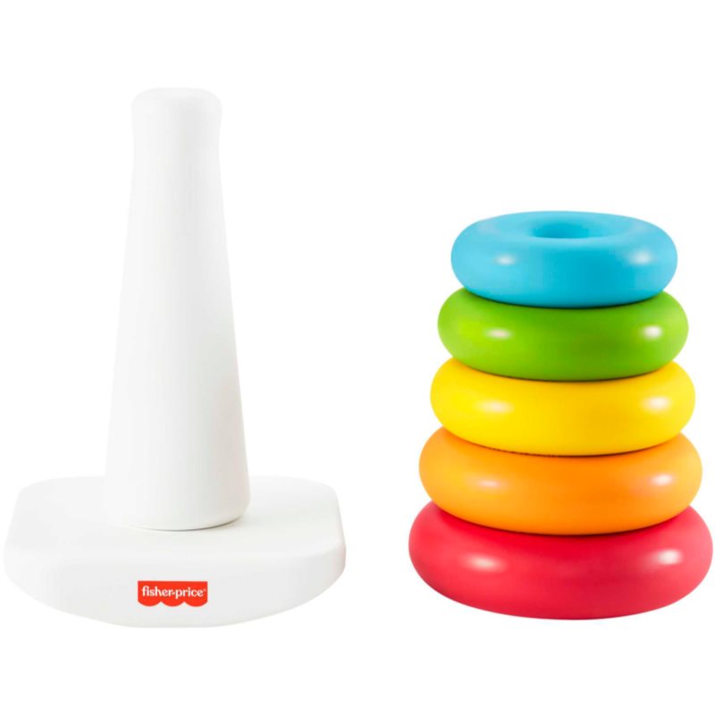 Fisher-Price Rock-A-Stack Rings skládací věž 1 ks (obrázek 3)