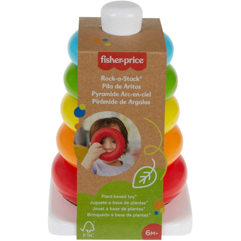 Fisher-Price Rock-A-Stack Rings skládací věž 1 ks (obrázek 6)