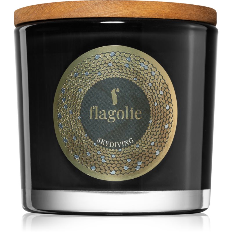 Flagolie Black Label Skydiving ароматична свічка з «каруселлю» 170 гр