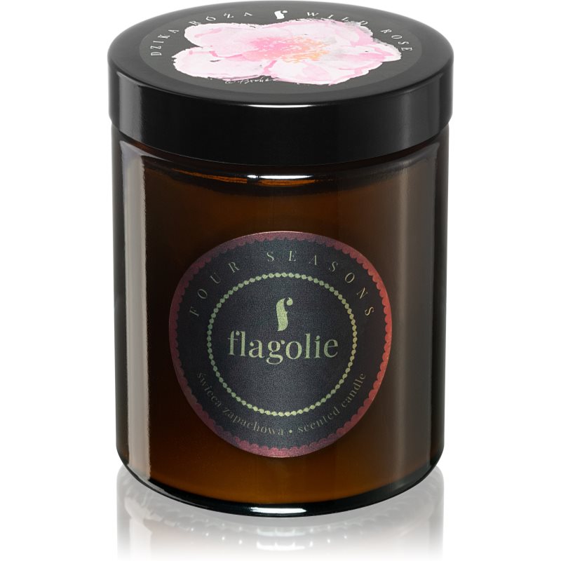 Flagolie Four Seasons Wild Rose Scented Candle 120 G
