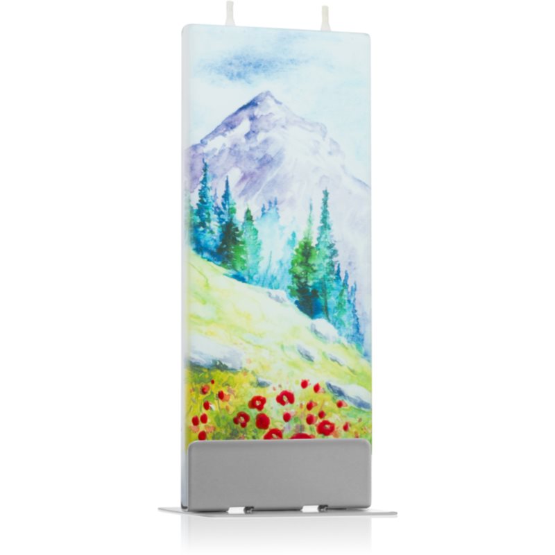 Flatyz Nature Mountain dekoratívna sviečka 6x15 cm