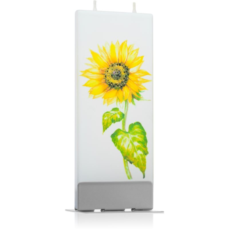 Flatyz Holiday Sunflower dekoratyvinė žvakė 6x15 cm