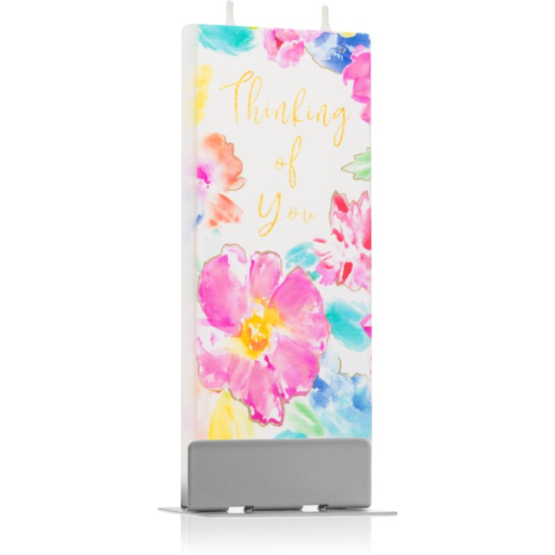 E-shop Flatyz Greetings Thinking of You dekorativní svíčka 6x15 cm
