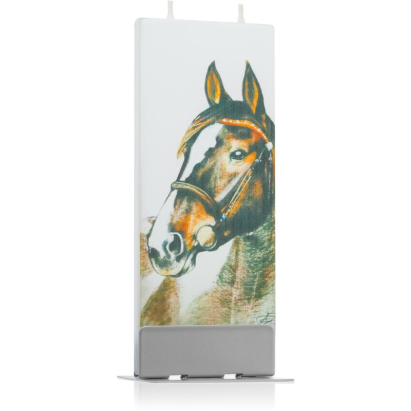 Flatyz Nature Horse dekoratyvinė žvakė 6x15 cm