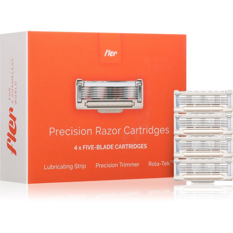 Fler Precision Razor Cartridges náhradné žiletky 4 ks