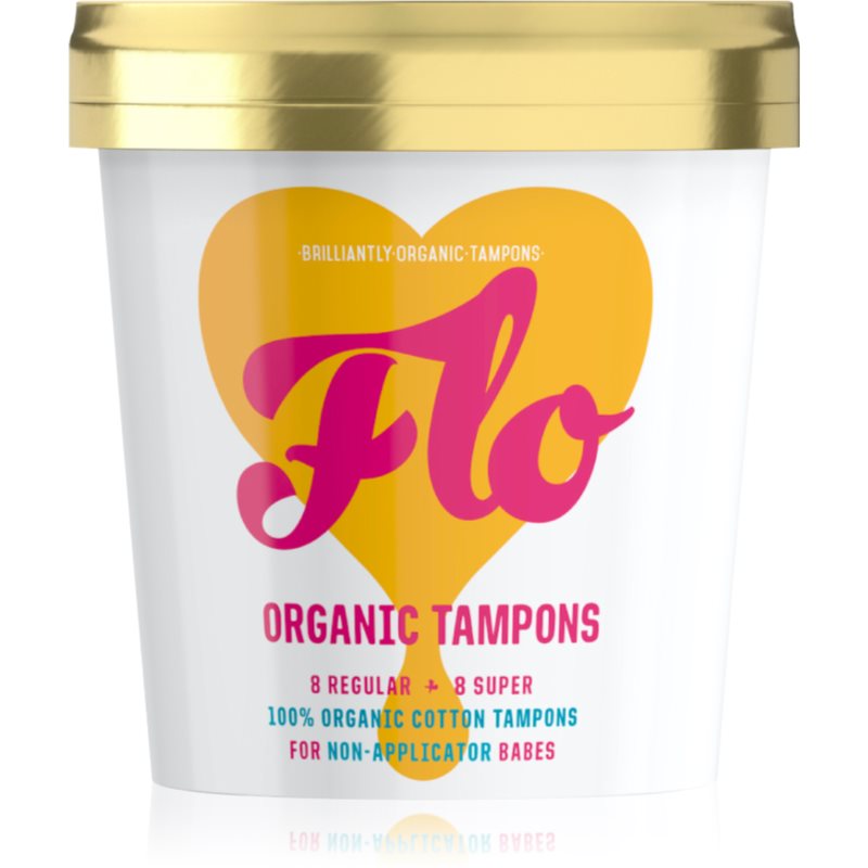 E-shop FLO Organic Tampons tampony 16 ks