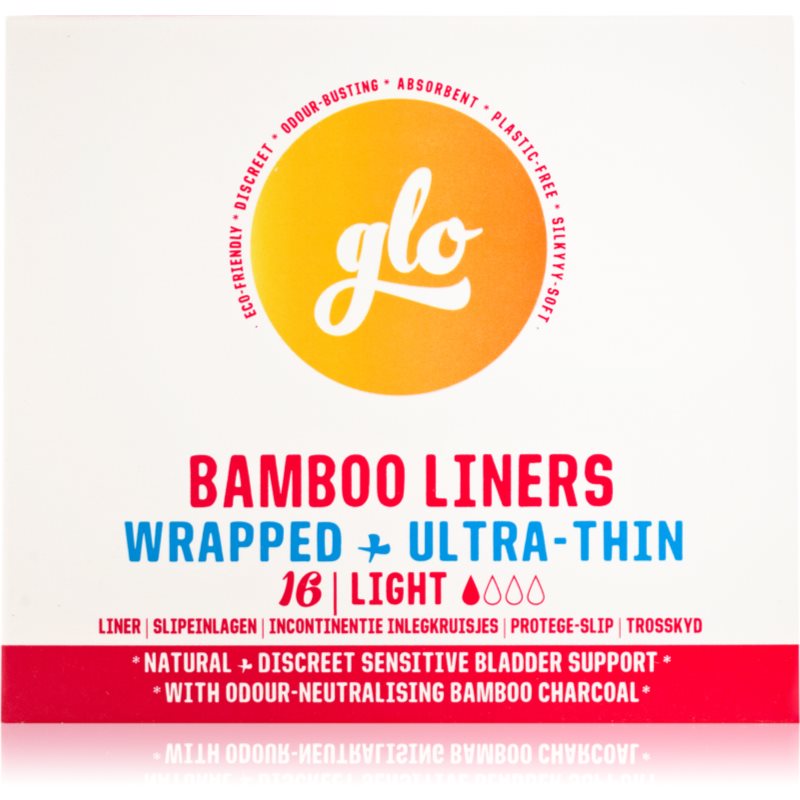 FLO GLO Bamboo Liners tisztasági betétek Light 16 db