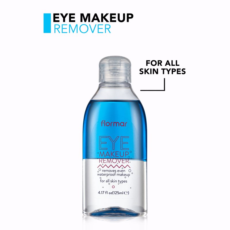 Flormar Eye Makeup Remover Bi-phase Eye Makeup Remover 125 Ml