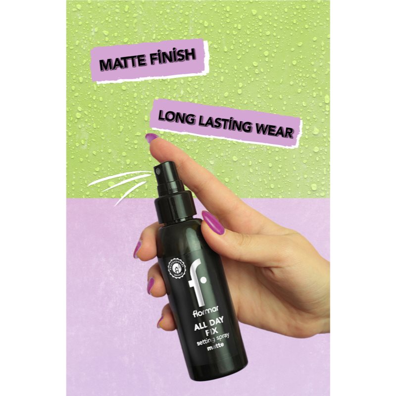 flormar All Day Fix Matte matující fixační sprej na make-up 125 ml (obrázek 5)