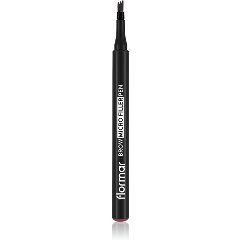 flormar flormar Brow Micro Filler Pen μαρκαδόρος για τα φρύδια απόχρωση 003 Brown 1.1 ml