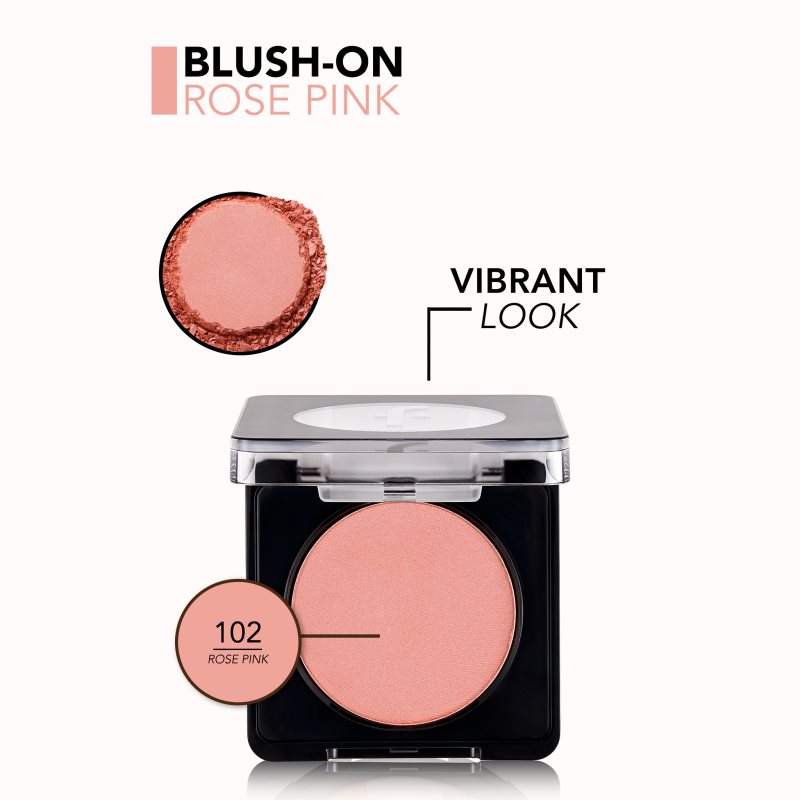 Flormar Blush-On Powder Blusher Shade 102 Rose Pink 5 G