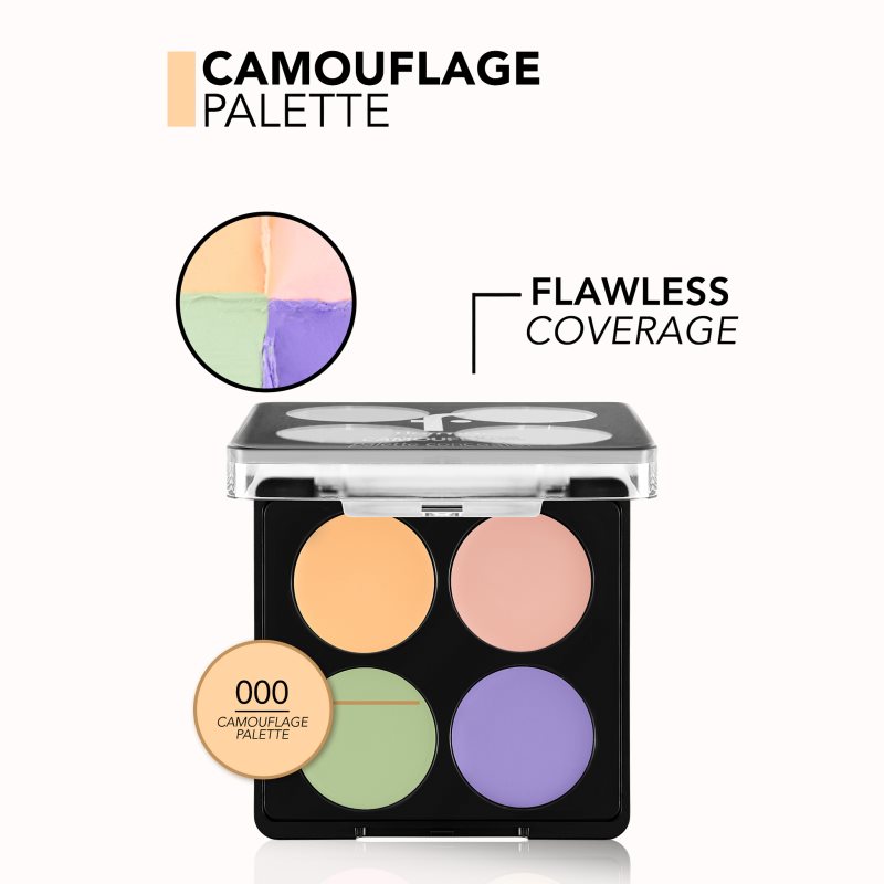 flormar Camouflage Palette Concealer palette di correttori 4x1 g