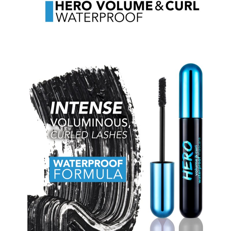 Flormar Hero Waterproof Waterproof Volumising Mascara Shade Black 10 Ml