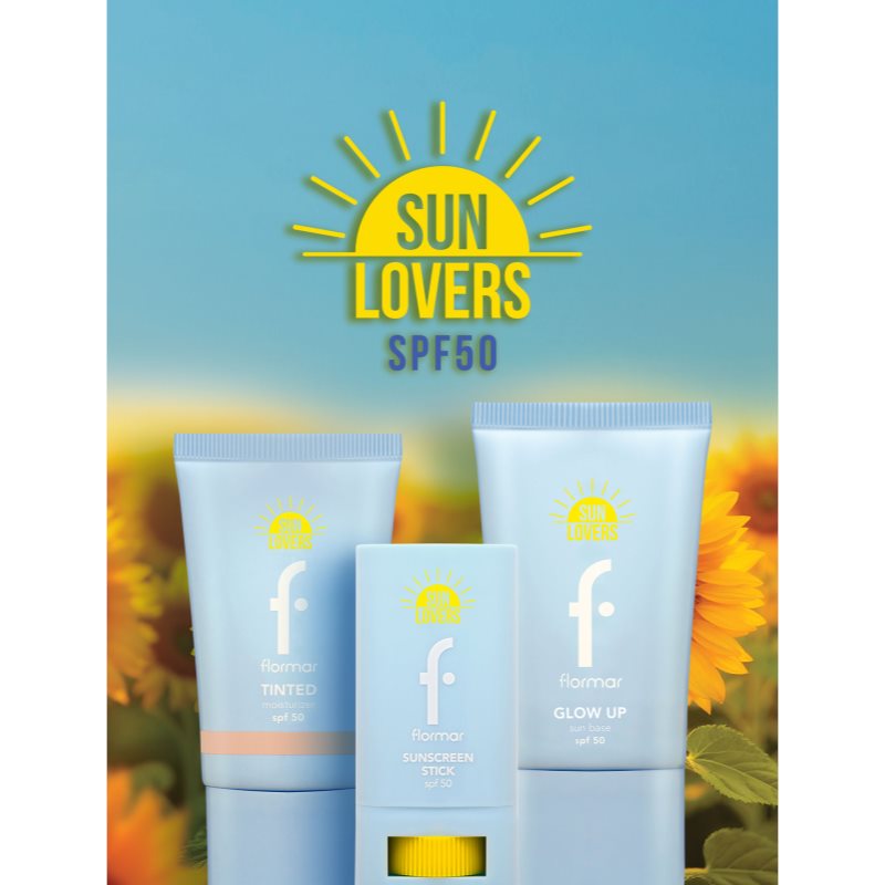 flormar Sun Lovers Tinted Moisturizer SPF 50 tónovací hydratační krém SPF 50 Golden Beige 30 ml (obrázek 5)
