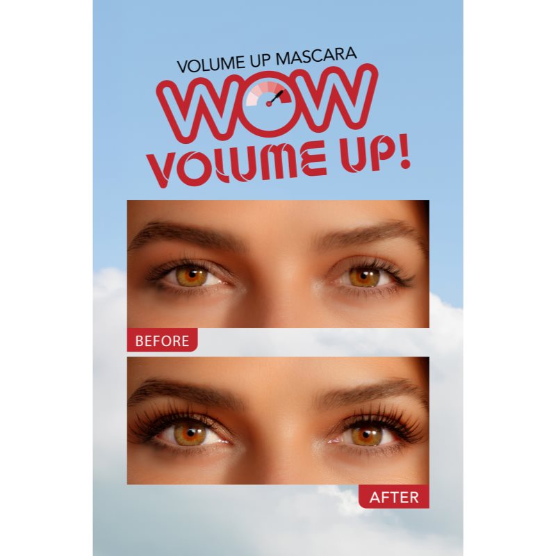 flormar Volume Up Mascara riasenka pre extra objem odtieň Black 12 ml (obrázok 6)
