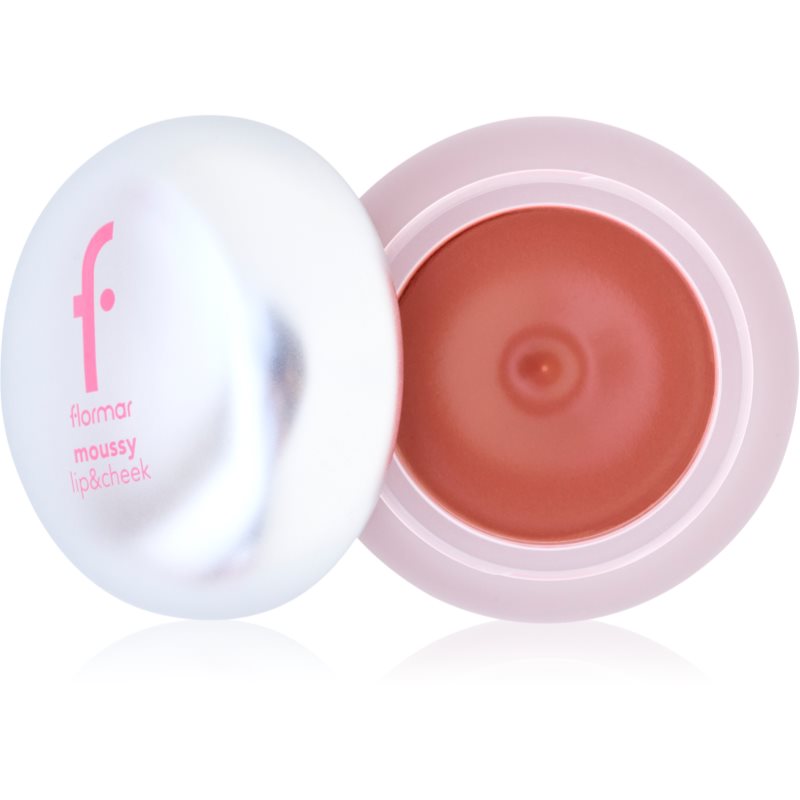flormar K-Spirit Moussy Lip&Cheek trucco multifunzione per labbra e viso colore 003 - Mocha Puff 5 g