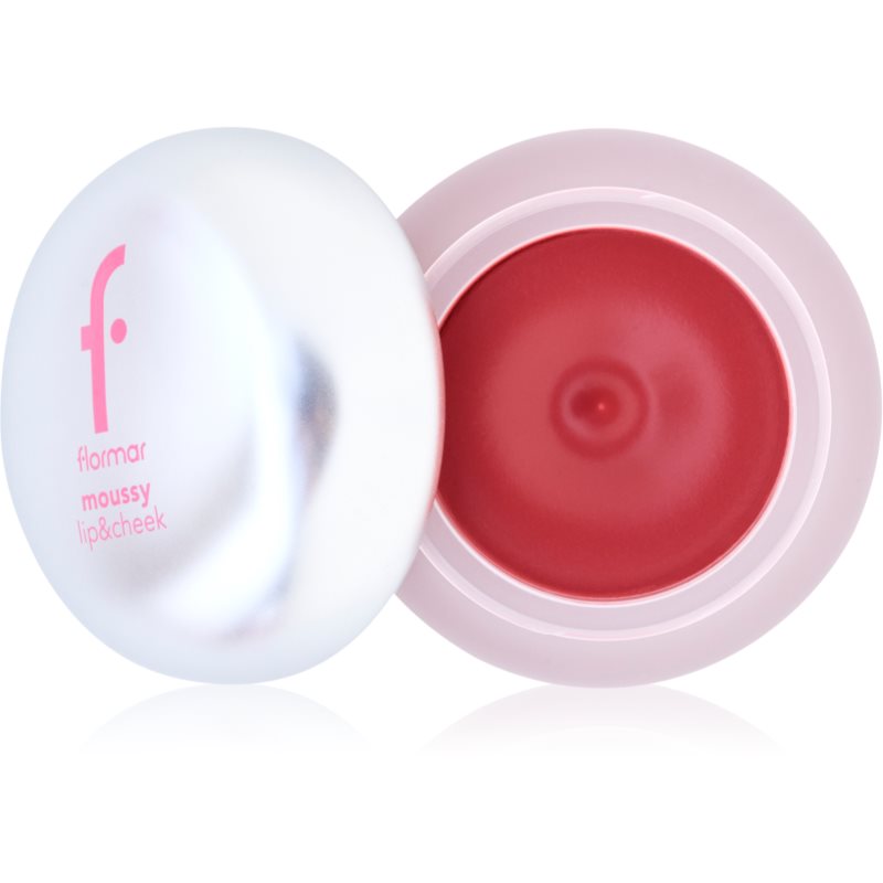 flormar K-Spirit Moussy Lip&Cheek trucco multifunzione per labbra e viso colore 004 - Jammy Red 5 g
