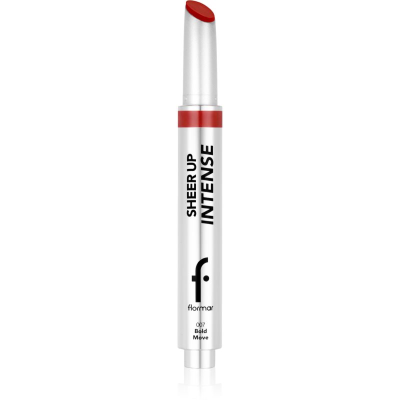flormar Sheer Up Intense Lipstick Niisutav huulepulk pärlmutterläikega varjund 007 Bold Move 19 g