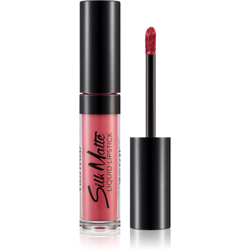 Photos - Lipstick & Lip Gloss Flormar Silk Matte long-lasting matt liquid lipstick shade 004 Dai 