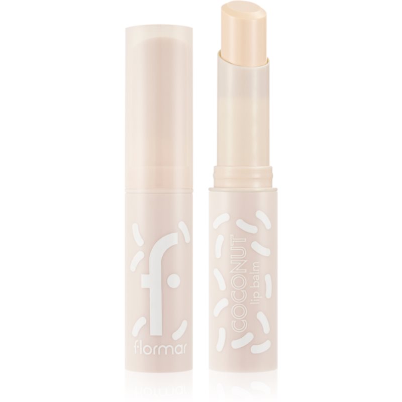 flormar flormar Lip Balm Βάλσαμο για χείλη με γεύση απόχρωση 004 Coconut 3 γρ