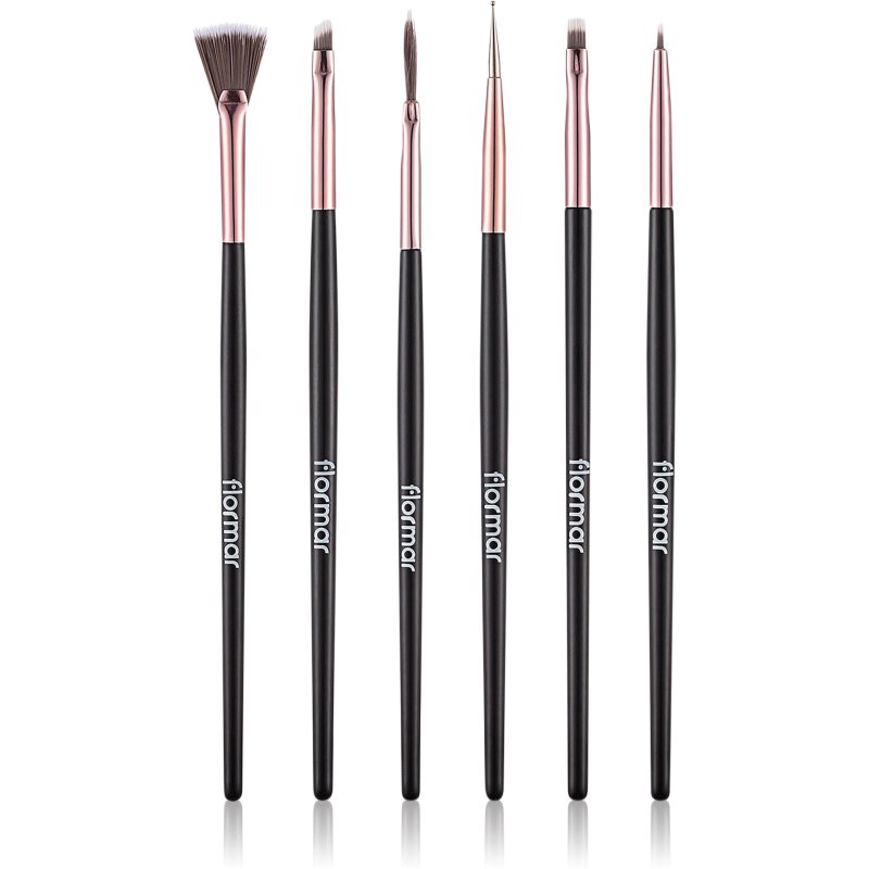 flormar Nail Art Brush Set av borstar för naglar 6 st. female