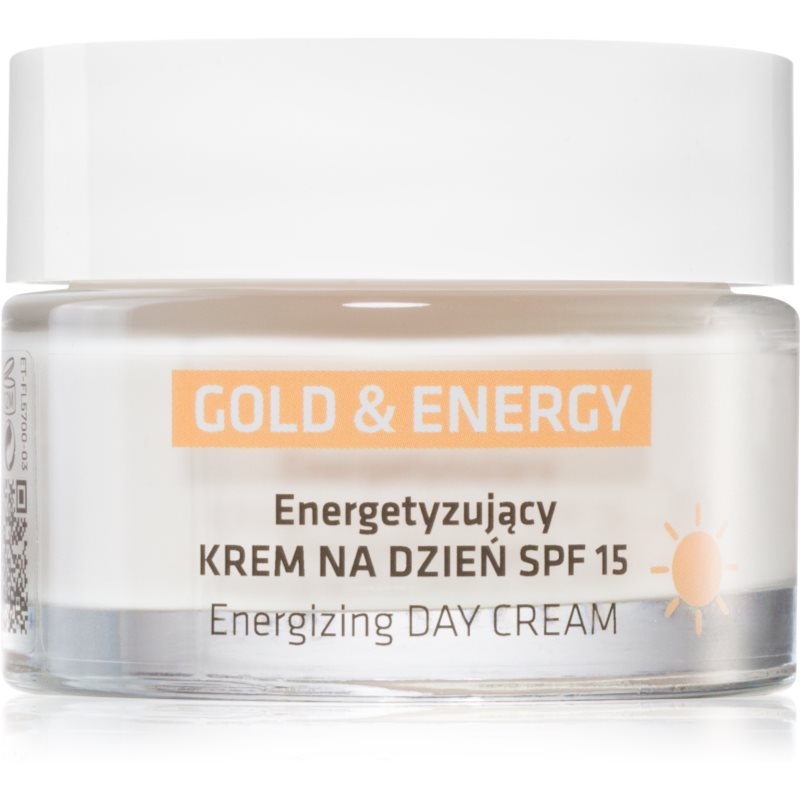 FlosLek Laboratorium Anti-Aging Gold & Energy energising day cream SPF 15 50 ml
