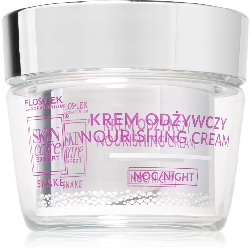 

FlosLek Laboratorium Skin Care Expert Snake поживний нічний крем