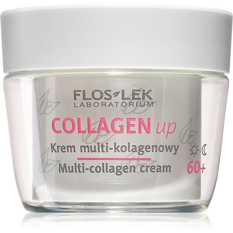 FlosLek Laboratorium Collagen Up денний та нічний крем проти зморшок 60+ 50 мл