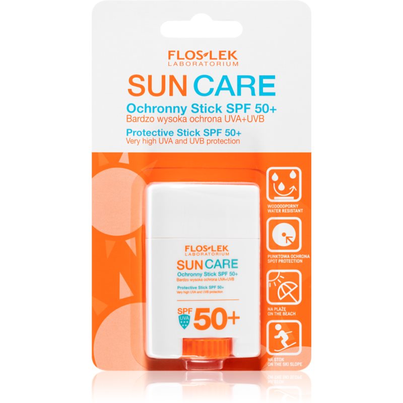 

FlosLek Laboratorium Sun Care сонцезахисний стік для чутливих місць SPF 50