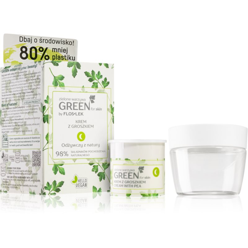

FlosLek Laboratorium GREEN for skin нічний поживний крем