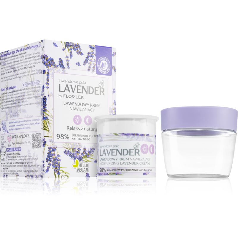 FlosLek Laboratorium Lavender hydratačný krém s levanduľou 50 ml