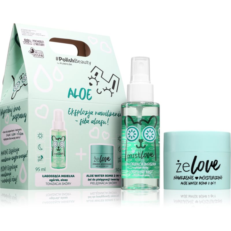 FlosLek Laboratorium ŻELOVE Aloe darčeková sada s aloe vera