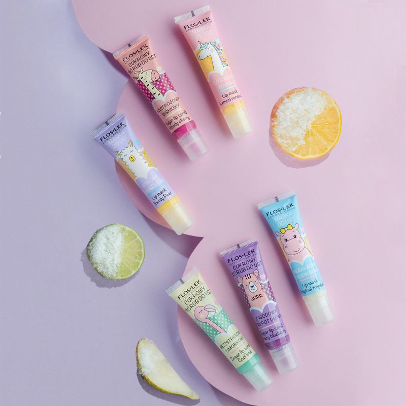 FlosLek Laboratorium Vege Lip Care Renewal Lip Set