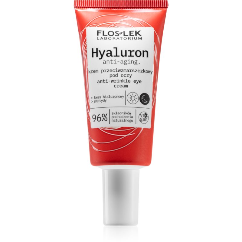 FlosLek Laboratorium Hyaluron крем проти зморшок для шкіри навколо очей 30 мл